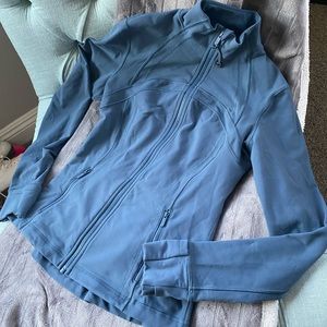 Lululemon Define Jacket Luon, Size 8 in Iron Blue, Like New